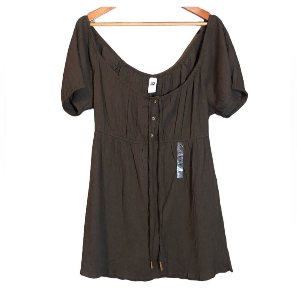 NWT! Gap brown dress / tunic.‎ Size medium